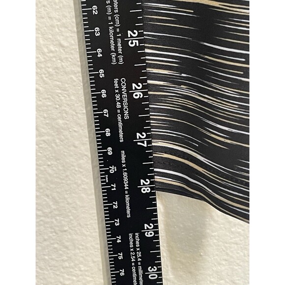 NWT New Orleans Saints Women's Space Dye Leggings Size Small S Black Gold - Picture 7 of 9